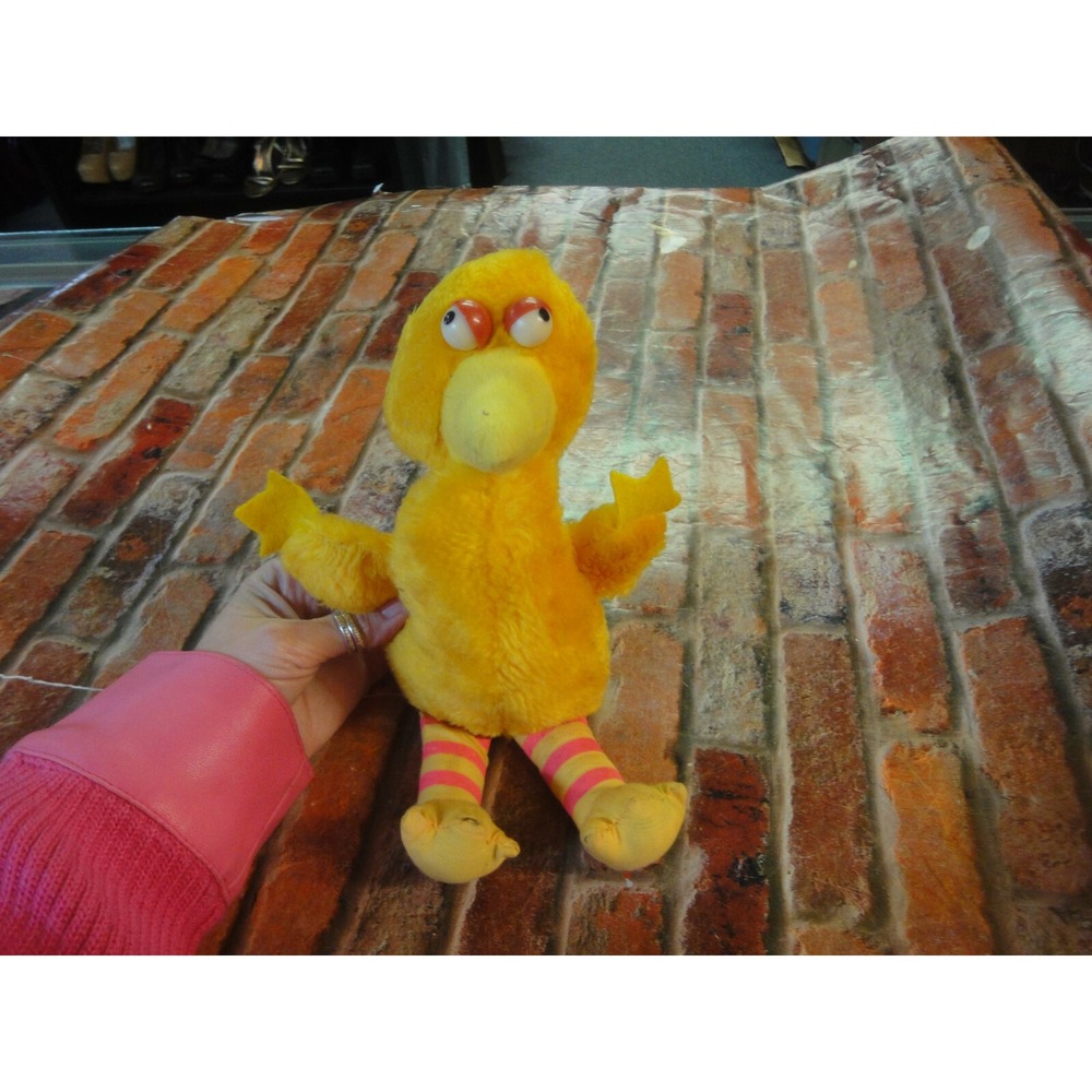 Big Bird vintage plush stuffed toy 10.5"